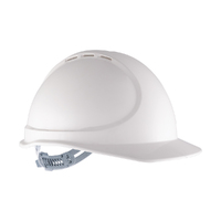 Essential Type 1 ABS Vented Hard Hat, Slide Lock Poly Cradle Harness